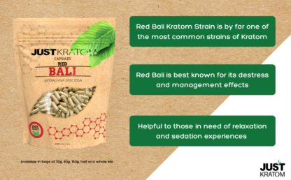 red bali Capsules Infographic